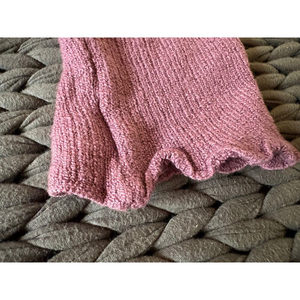 KD Dance New York Mauve Knit Fold Down Waist Ballet Dance Shorts Adult Medium - Picture 6 of 10